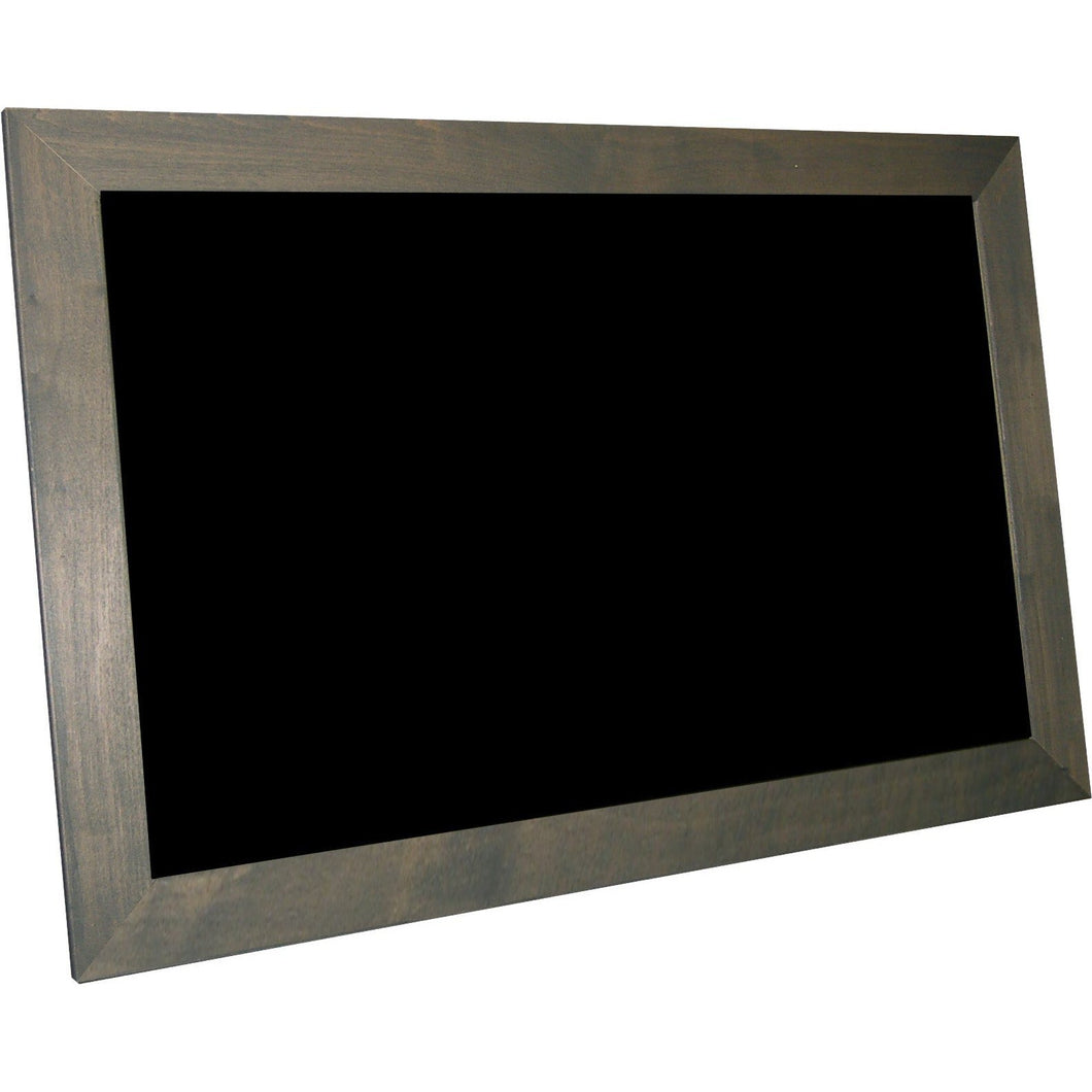 Outdoor Chalkboard with Grey/Blue Stained Wood Frame - 30X42 - GL4